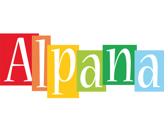Alpana colors logo