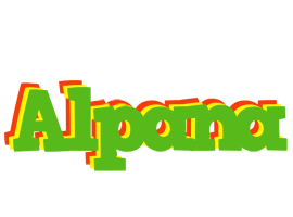 Alpana crocodile logo