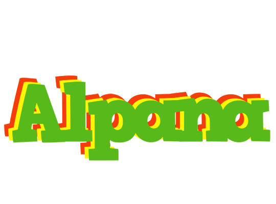Alpana crocodile logo
