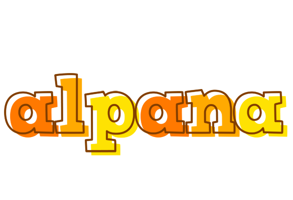 Alpana desert logo