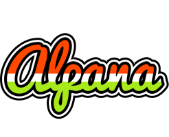 Alpana exotic logo