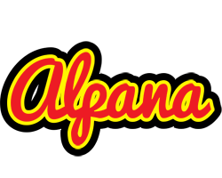 Alpana fireman logo