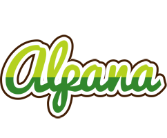 Alpana golfing logo