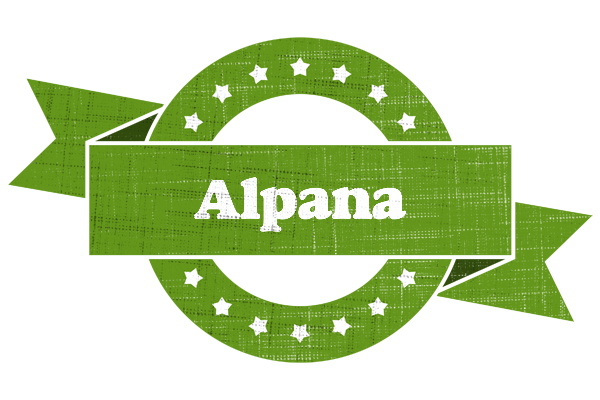 Alpana natural logo