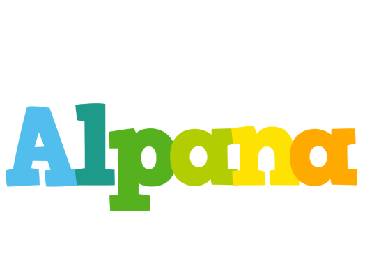 Alpana rainbows logo