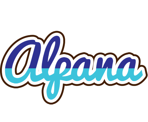 Alpana raining logo