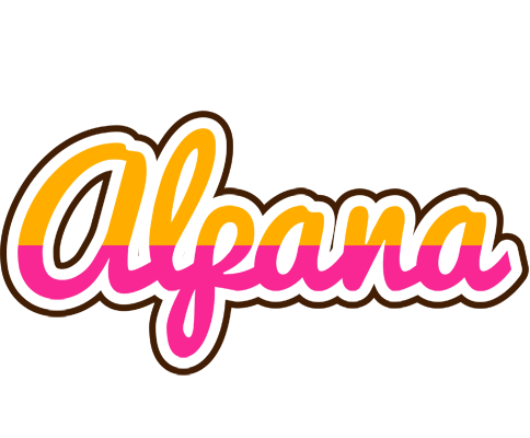 Alpana smoothie logo