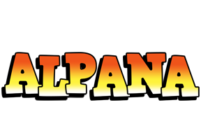 Alpana sunset logo