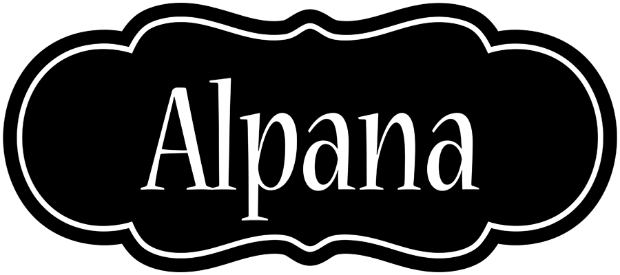 Alpana welcome logo