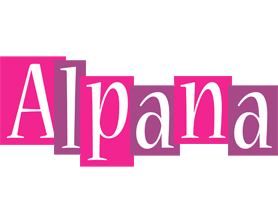 Alpana whine logo