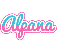 Alpana woman logo