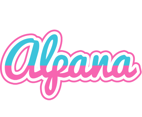 Alpana woman logo