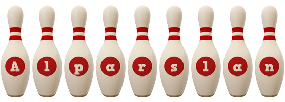 Alparslan bowling-pin logo