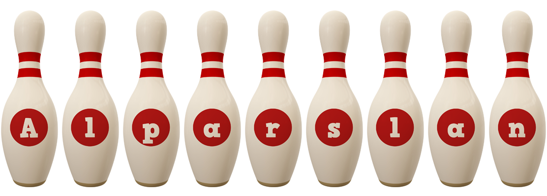 Alparslan bowling-pin logo