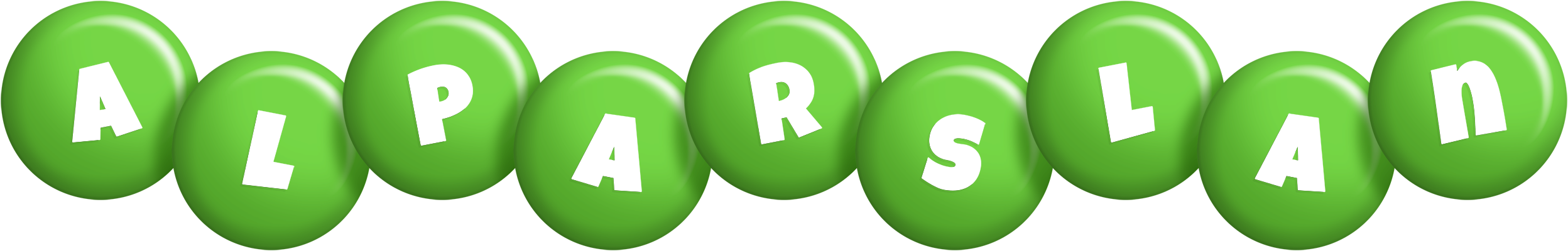 Alparslan candy-green logo