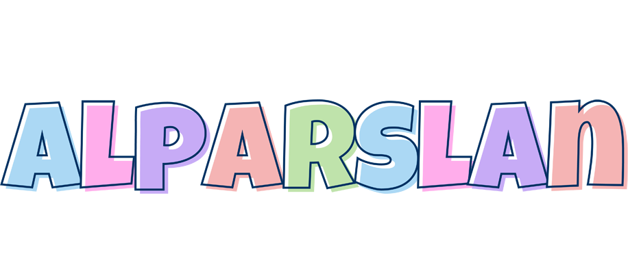 Alparslan pastel logo