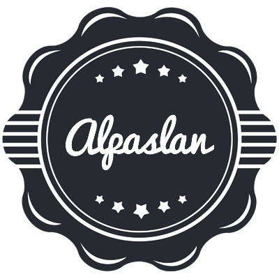 Alpaslan badge logo