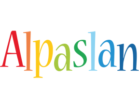 Alpaslan birthday logo