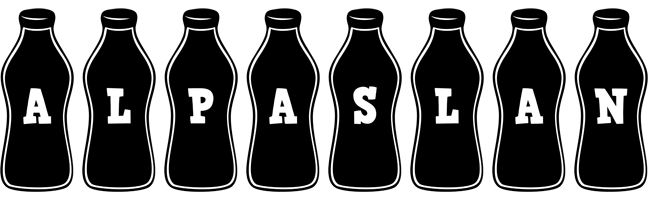 Alpaslan bottle logo