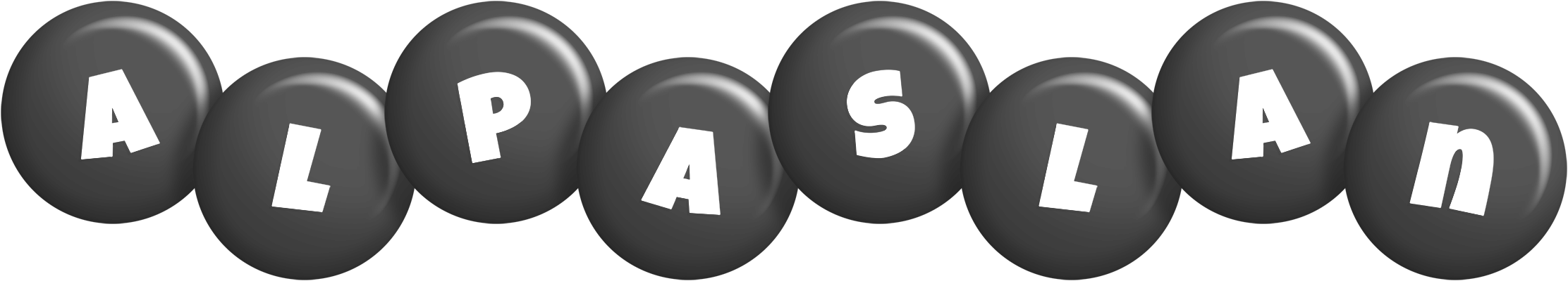 Alpaslan candy-black logo