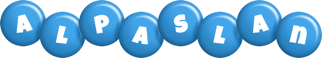 Alpaslan candy-blue logo