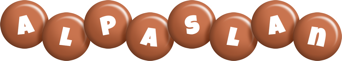 Alpaslan candy-brown logo