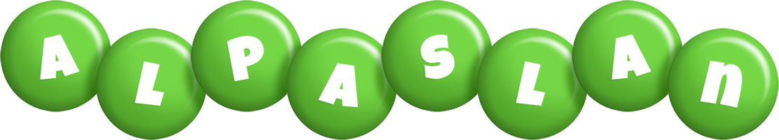 Alpaslan candy-green logo