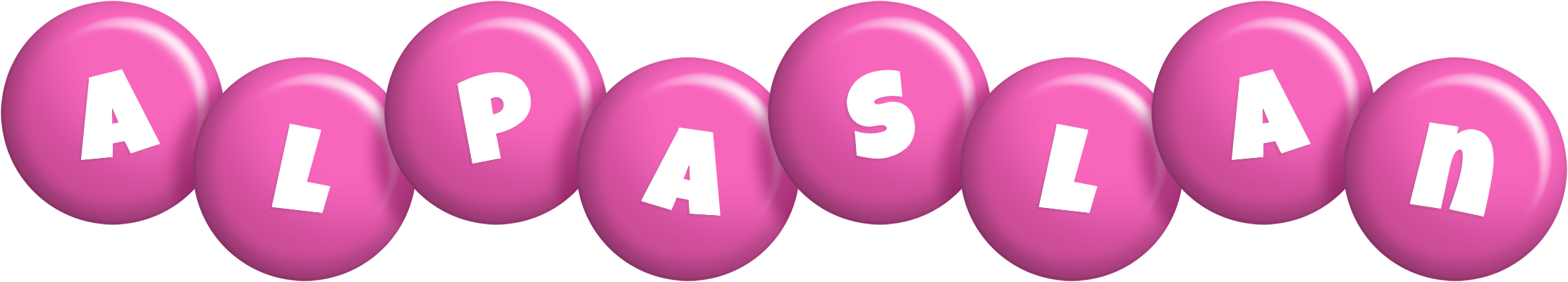 Alpaslan candy-pink logo
