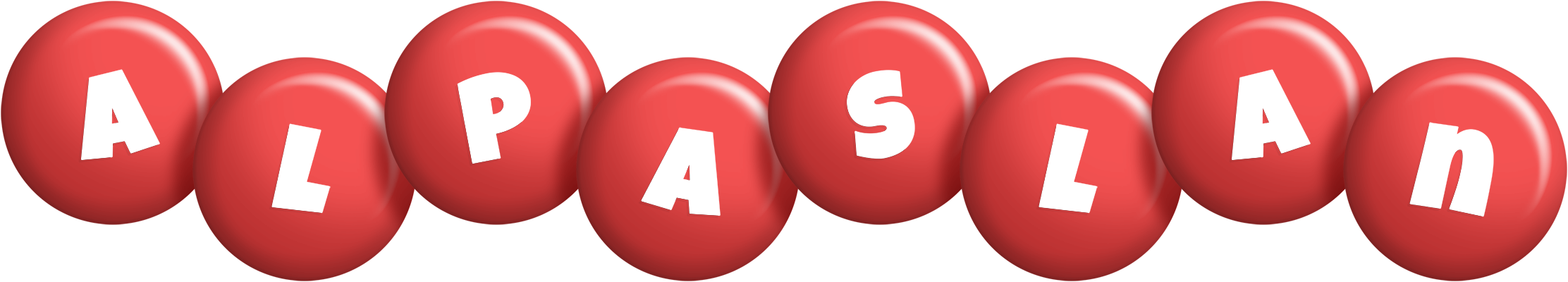 Alpaslan candy-red logo