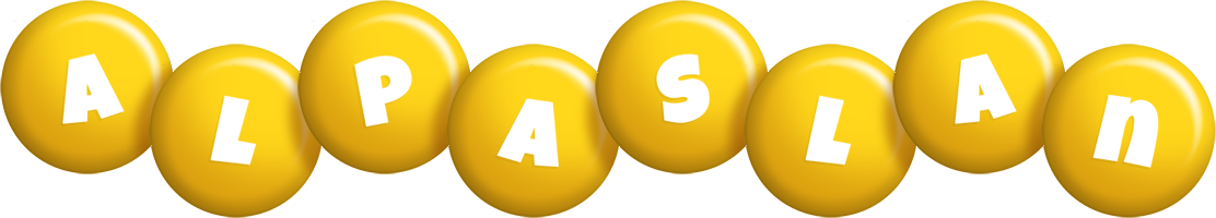 Alpaslan candy-yellow logo