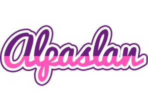 Alpaslan cheerful logo