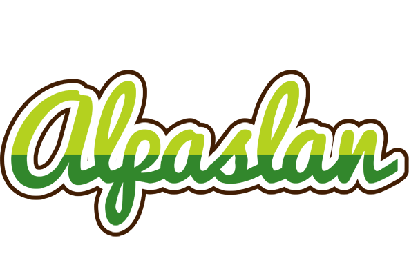 Alpaslan golfing logo