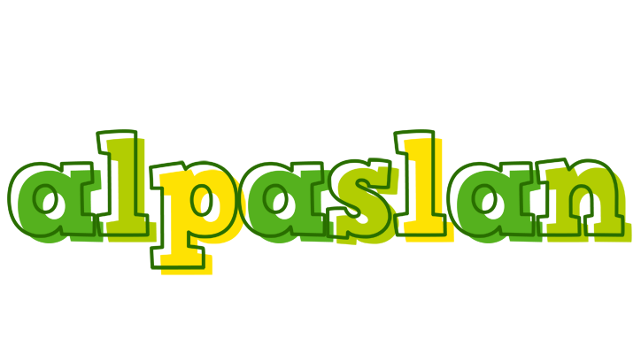 Alpaslan juice logo