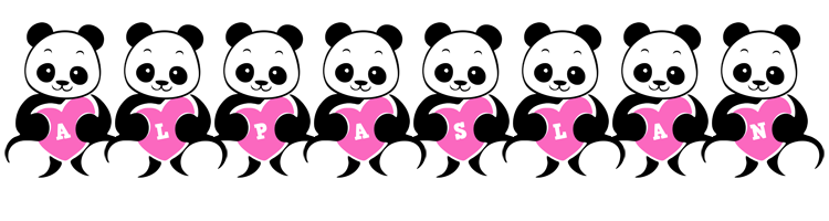 Alpaslan love-panda logo