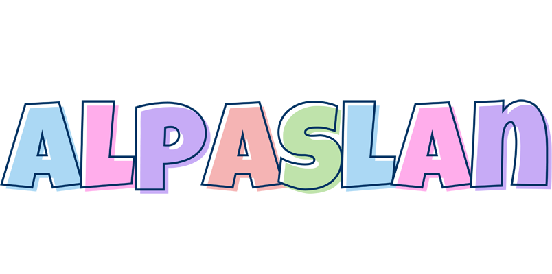 Alpaslan pastel logo