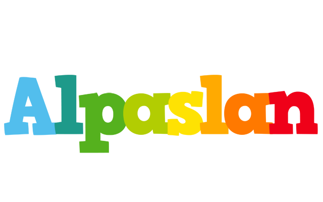 Alpaslan rainbows logo