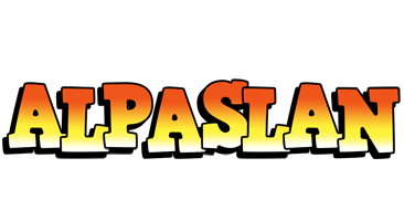 Alpaslan sunset logo