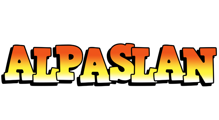 Alpaslan sunset logo