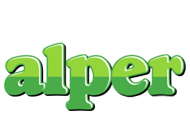 Alper apple logo