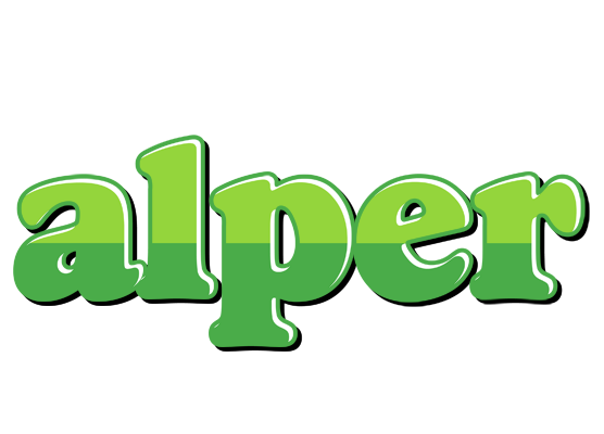 Alper apple logo