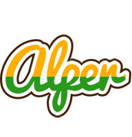 Alper banana logo