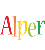Alper birthday logo