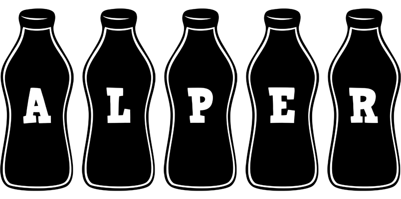 Alper bottle logo