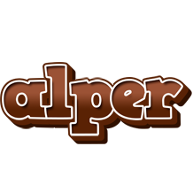 Alper brownie logo