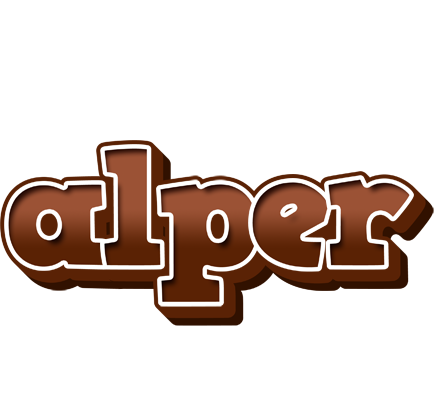 Alper brownie logo