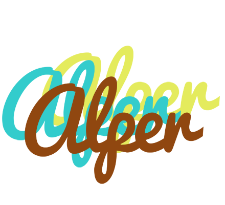 Alper cupcake logo