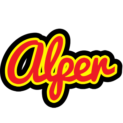 Alper fireman logo