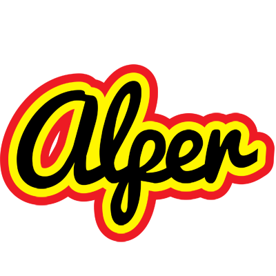 Alper flaming logo