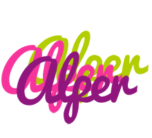 Alper flowers logo