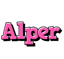Alper girlish logo